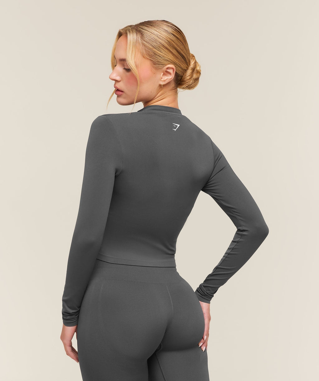Everyday Seamless Zip Tracktop