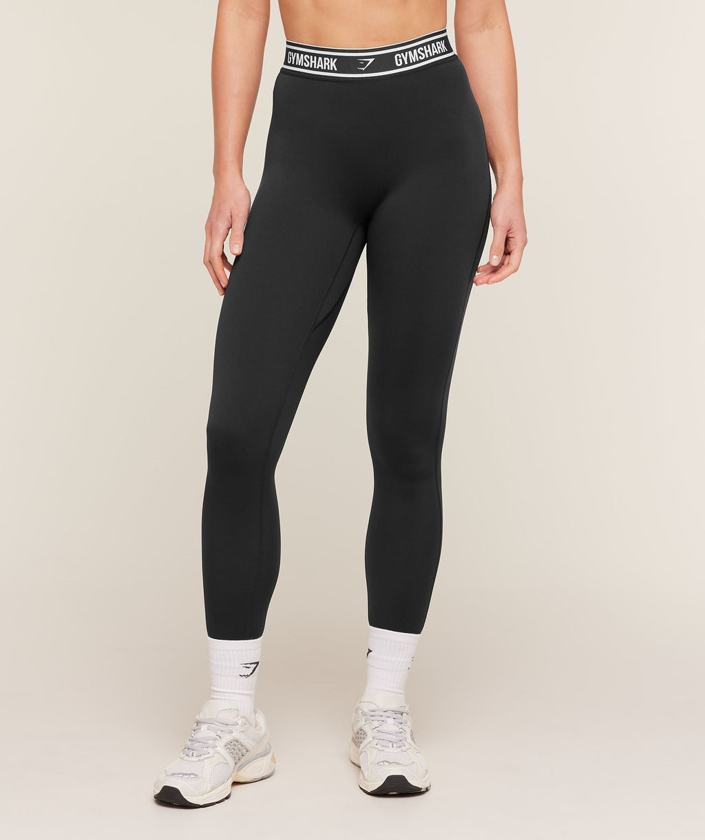 Waistband Logo Leggings