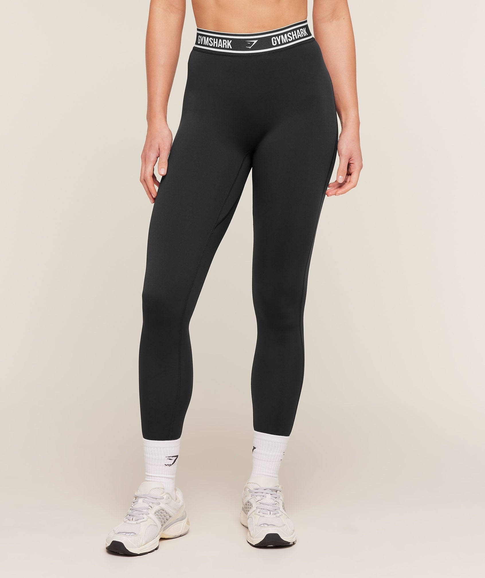 Waistband Logo Leggings
