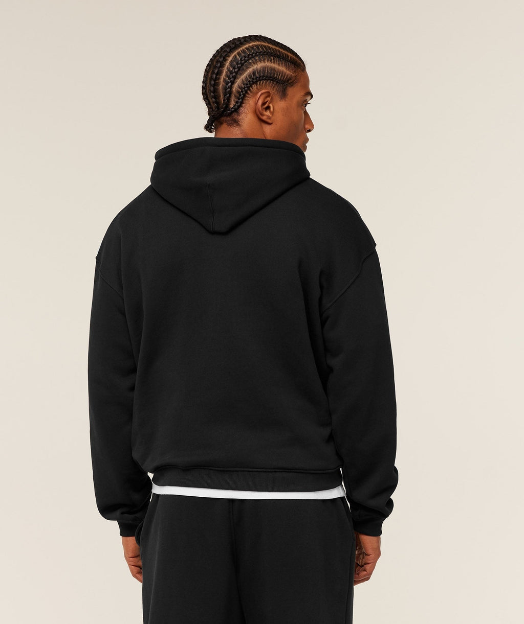 Fade Graphic Zip Through Hoodie