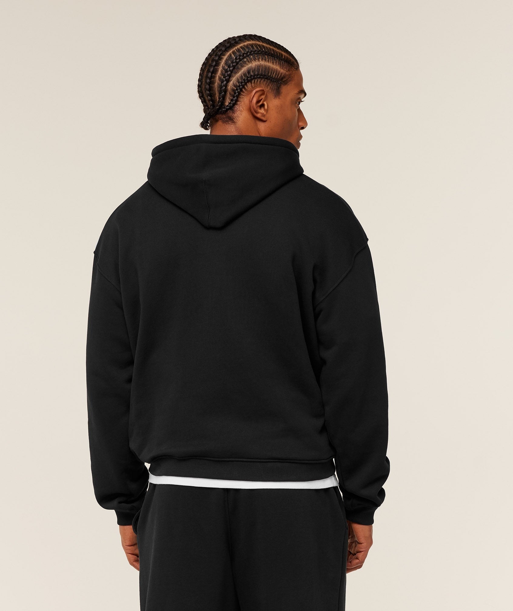 Fade Graphic Zip Through Hoodie