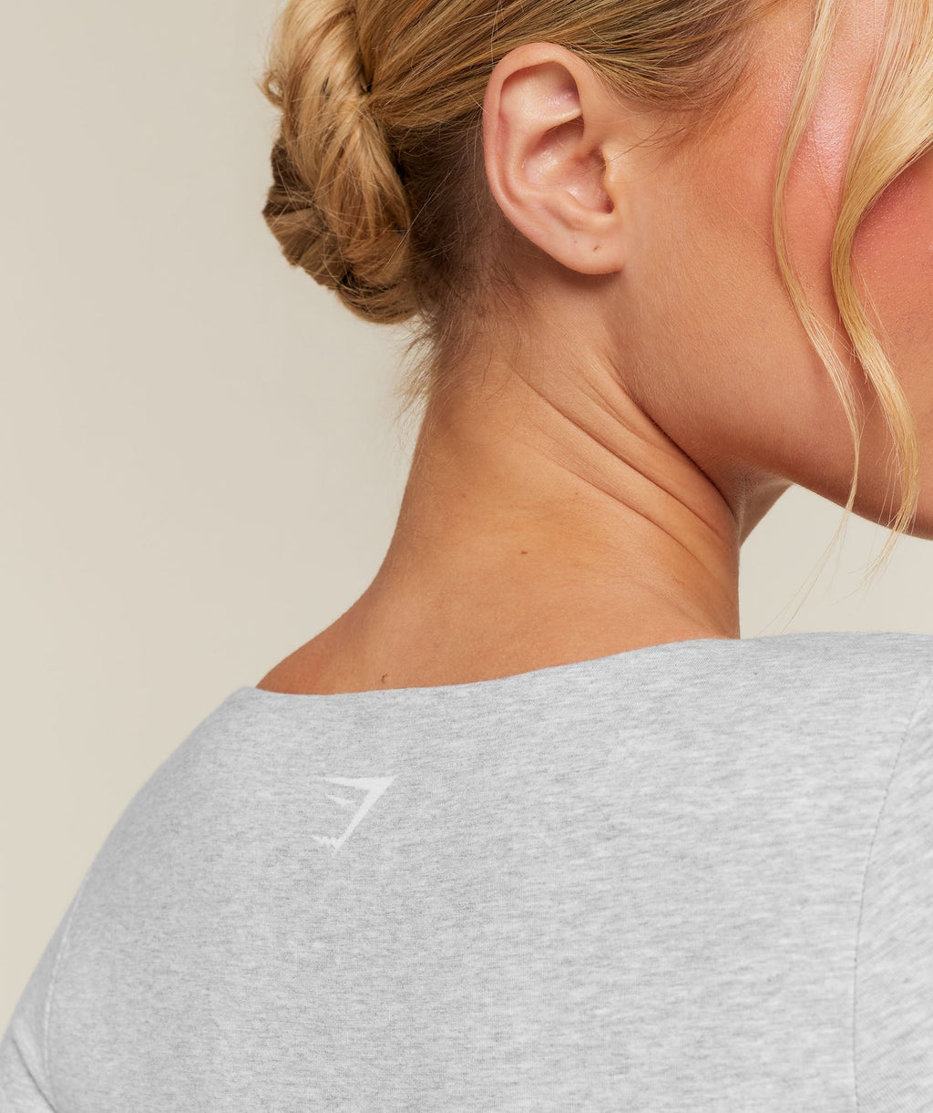 CottonMove™ Midi Long Sleeve Top