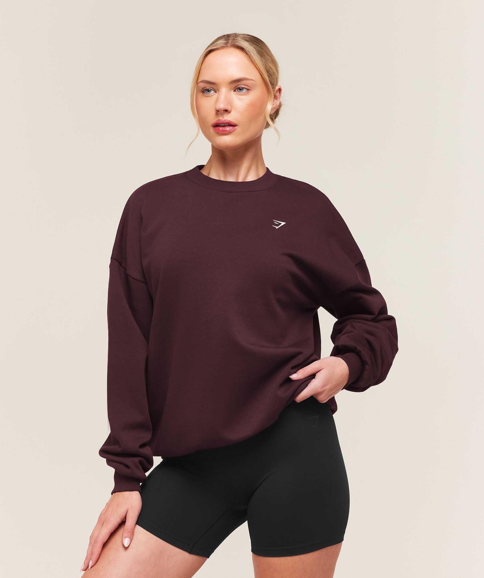 Training Oversized Fleece Sweatshirt