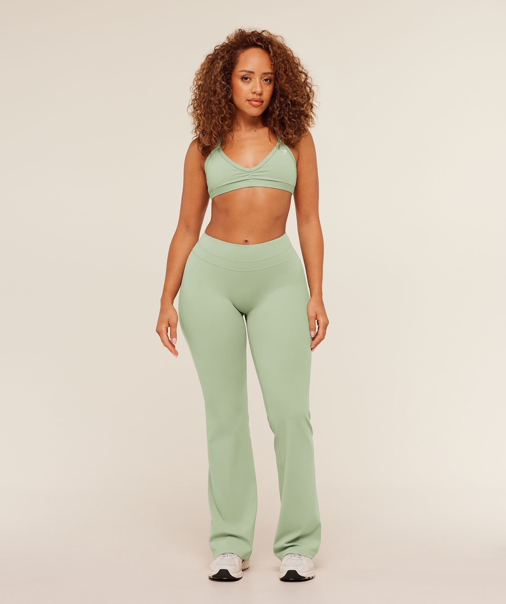 Whitney Mid-High Rise Flared Leggings