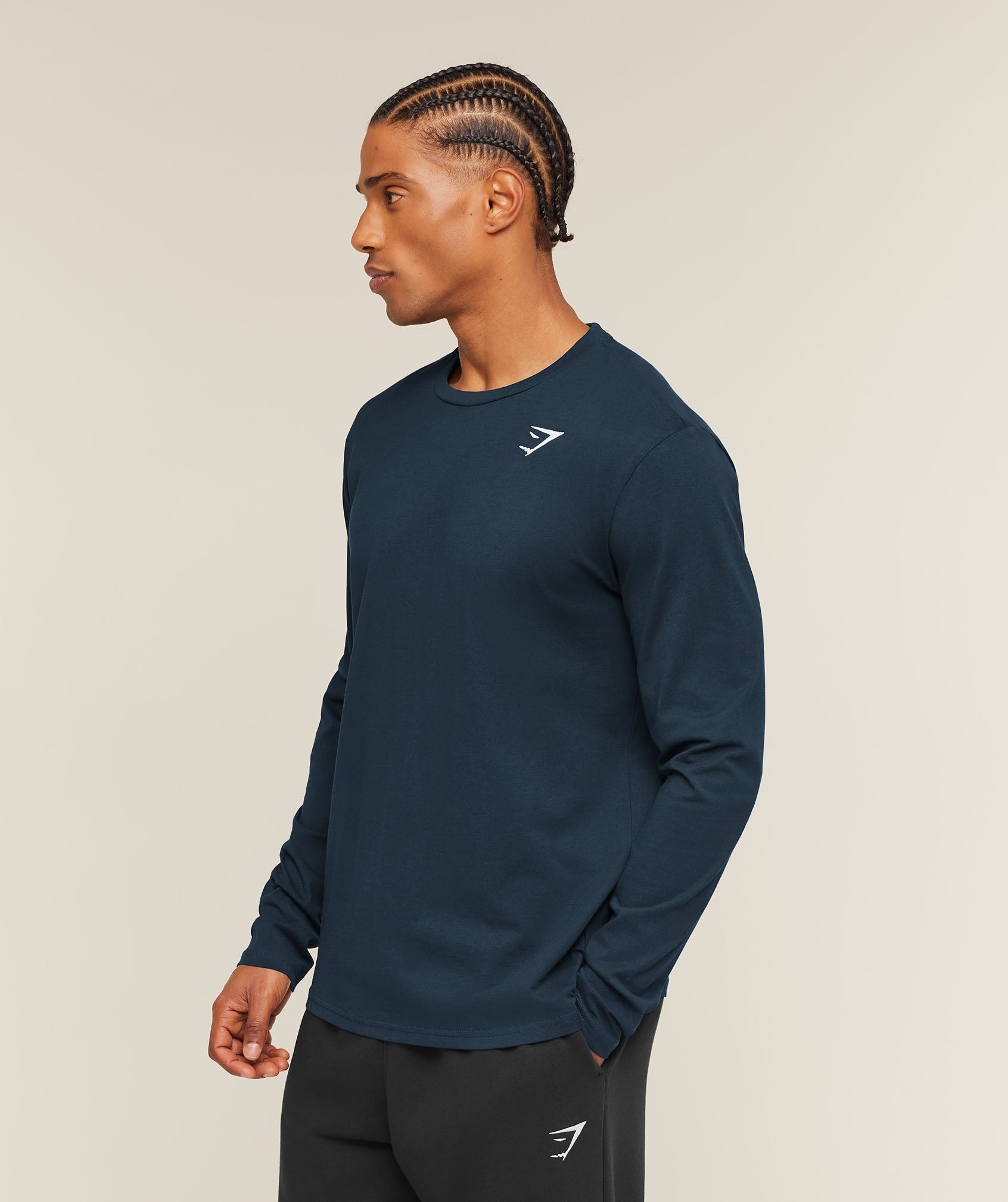 Crest Long Sleeve T-Shirt