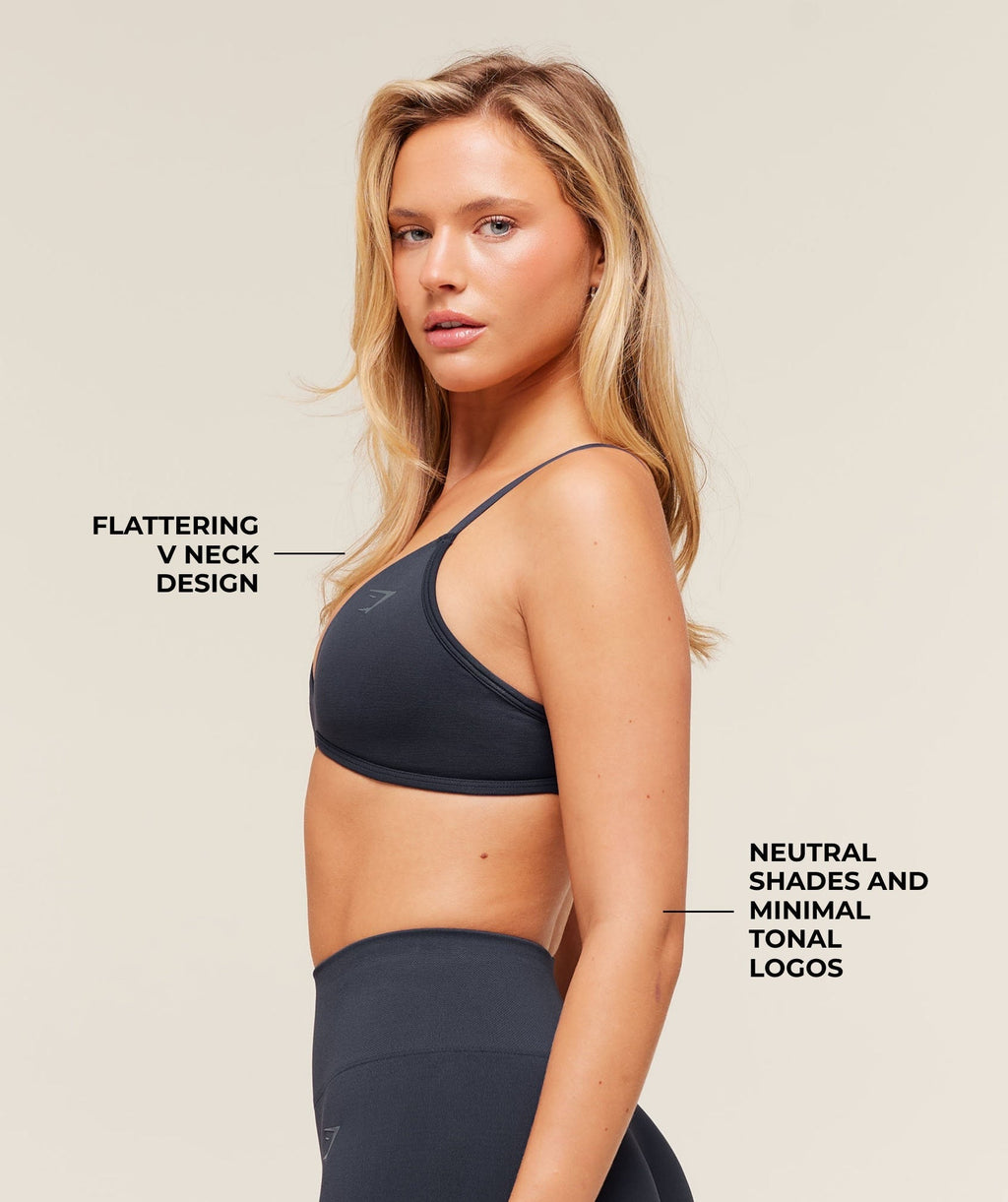 Soft Sculpt V-neck Sports Bra