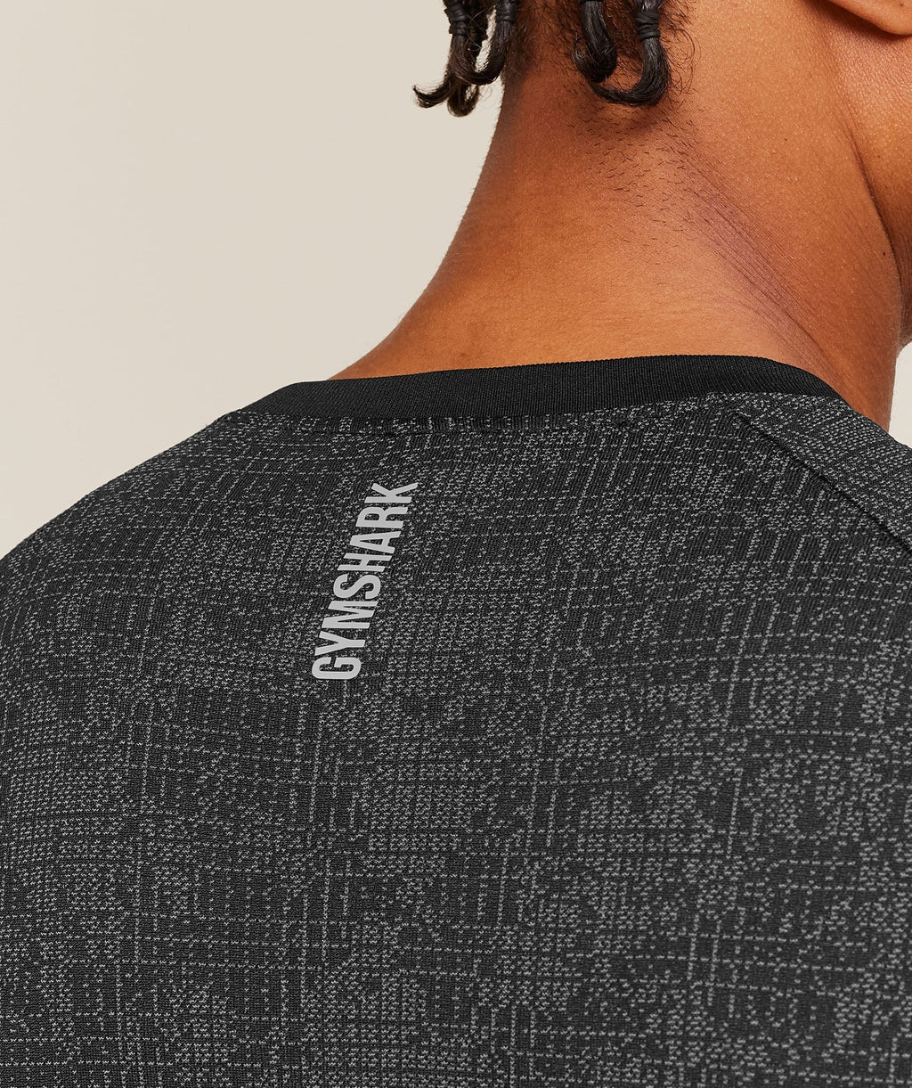 Geo Seamless Grid T-Shirt