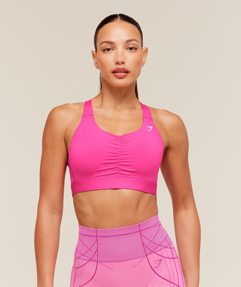High Support Ruched Sports Bra