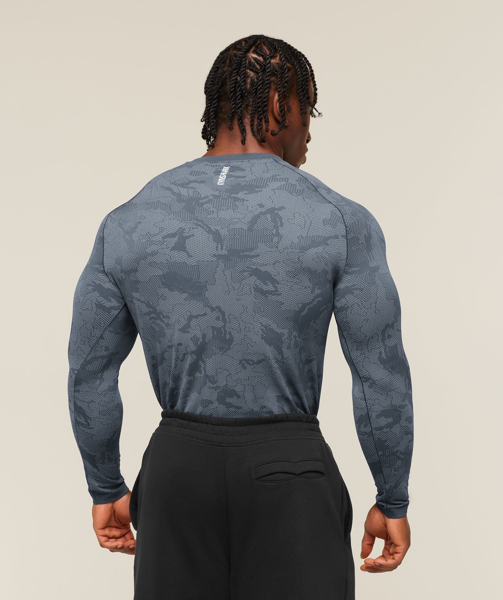 Geo Seamless Long Sleeve T-Shirt