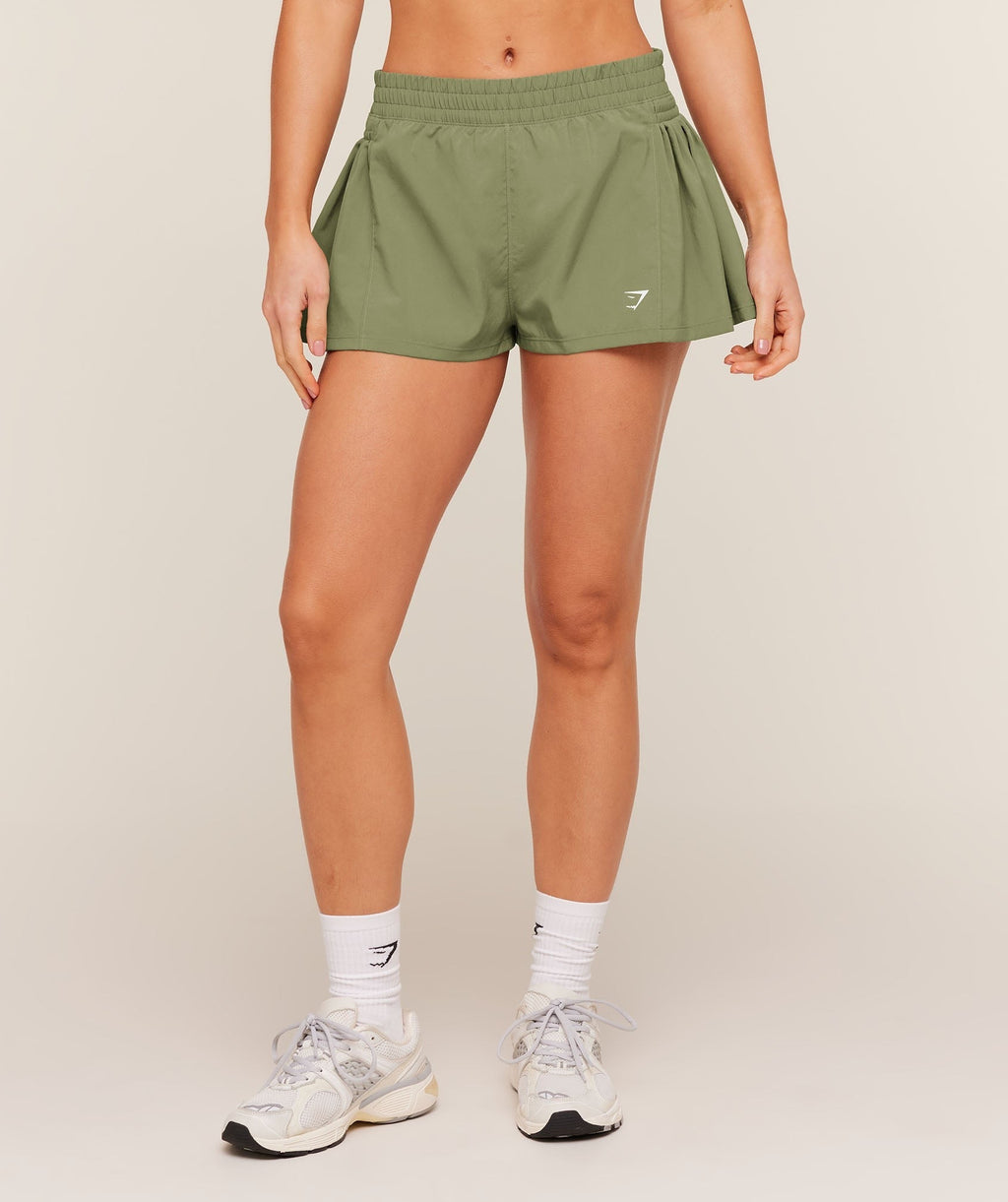 Flutter Woven Shorts
