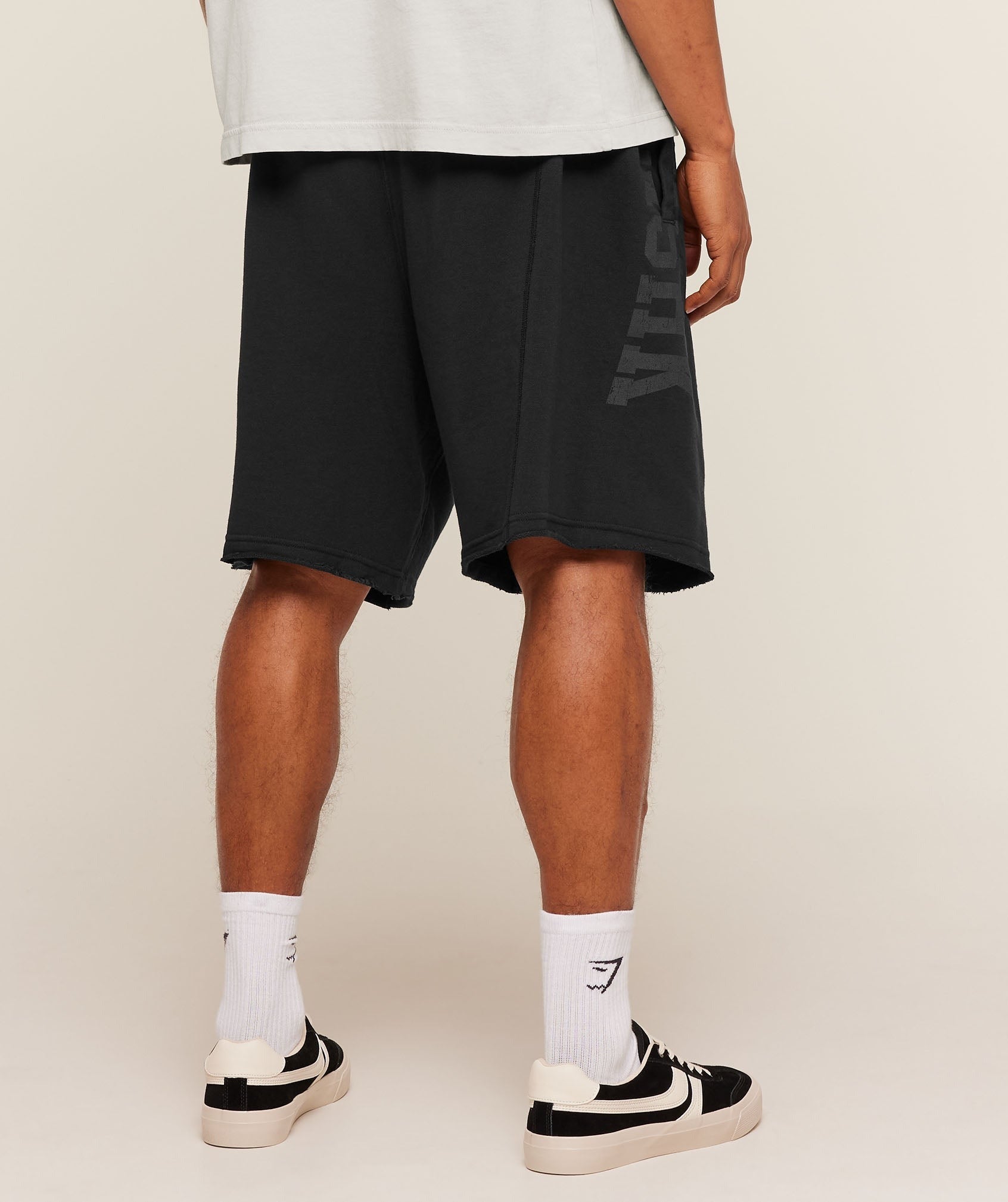 Accent Graphic Sweat Shorts