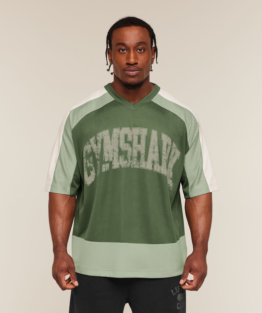 Collective Mesh Wordmark Jersey