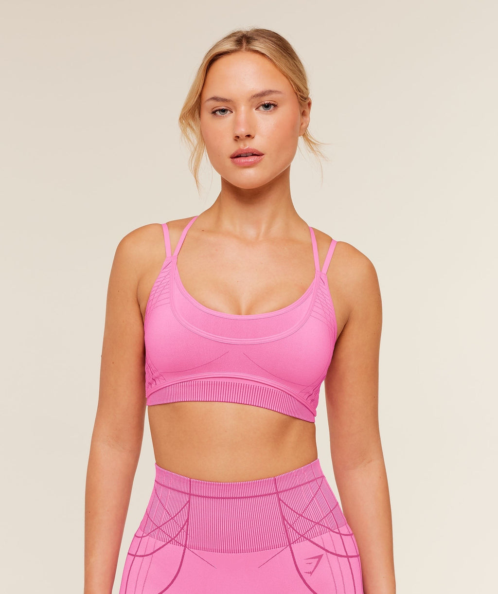 Apex Seamless Strappy Sports Bra