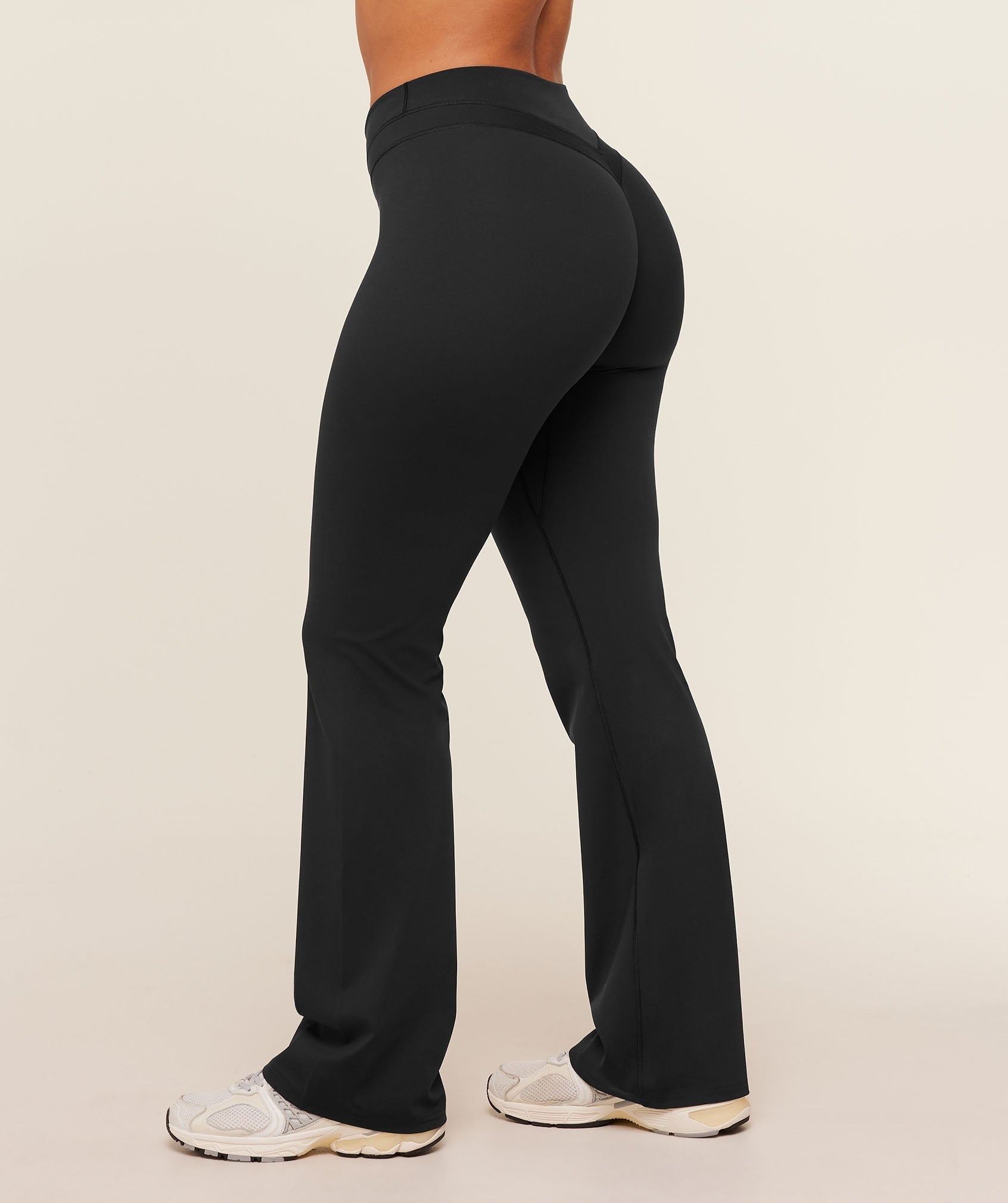 Whitney Mid-High Rise Flared Leggings