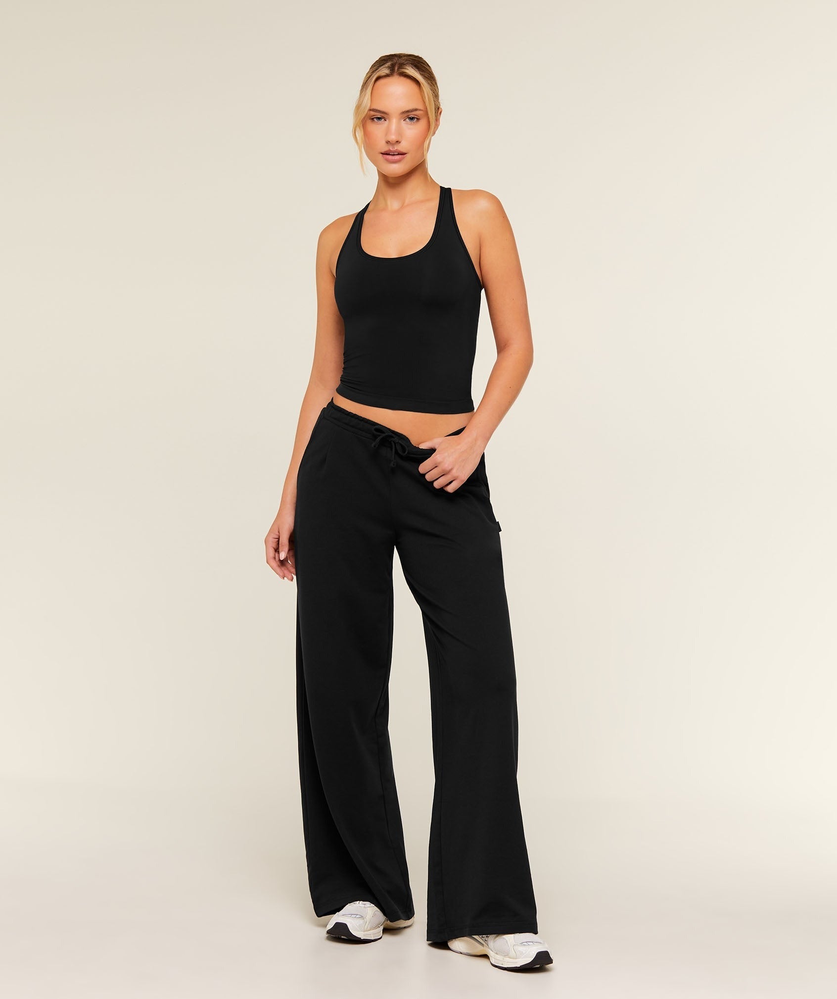 Lightweight Wide Leg Pants Regular