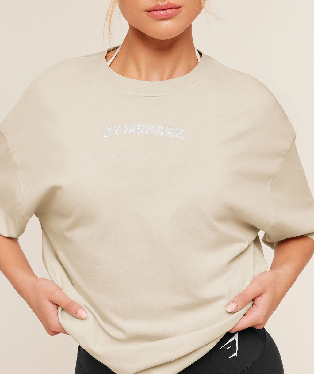 Chainstitch Graphic Short Sleeve T-Shirt