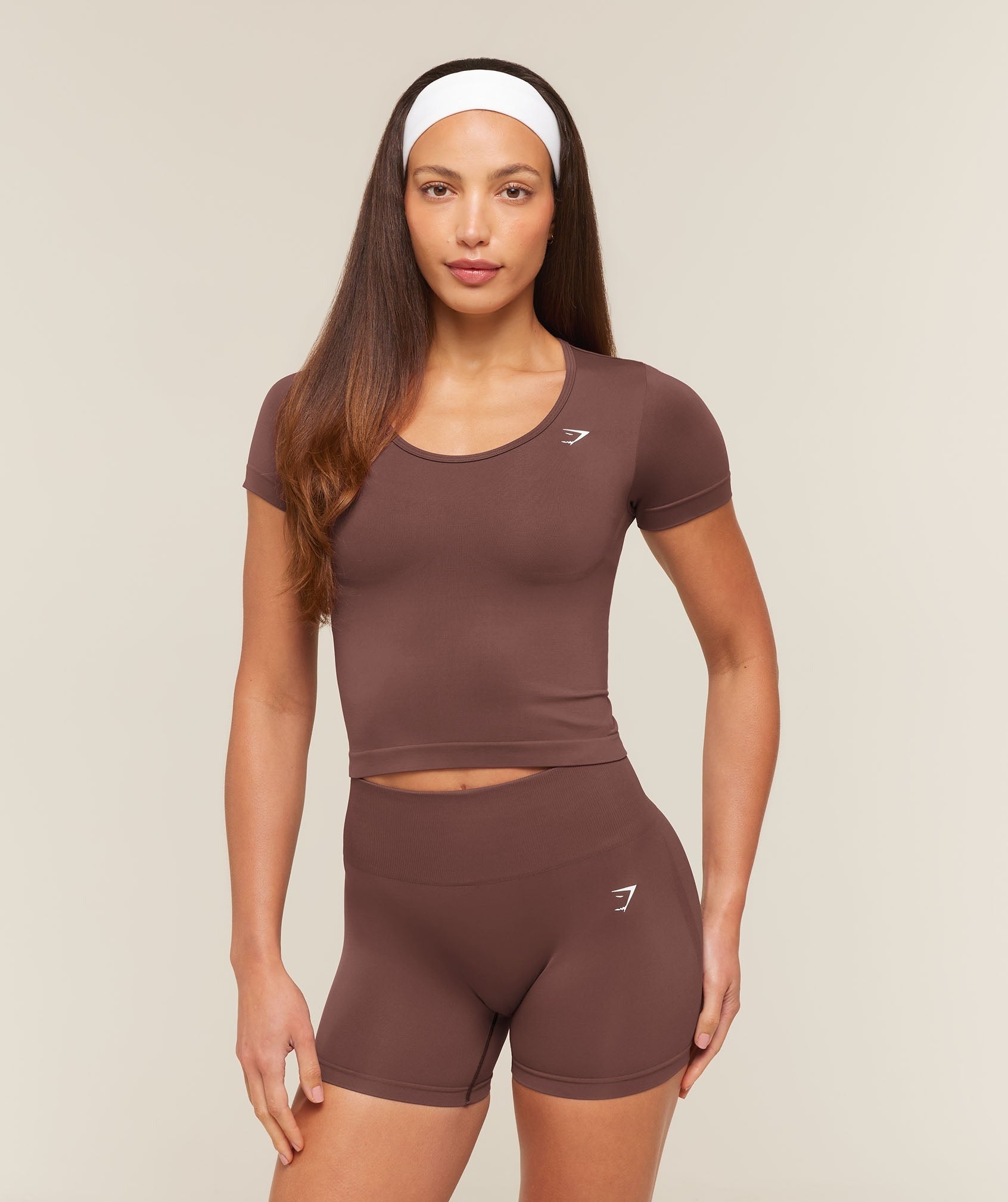 Everyday Seamless Tight Fit Crew Neck Tee