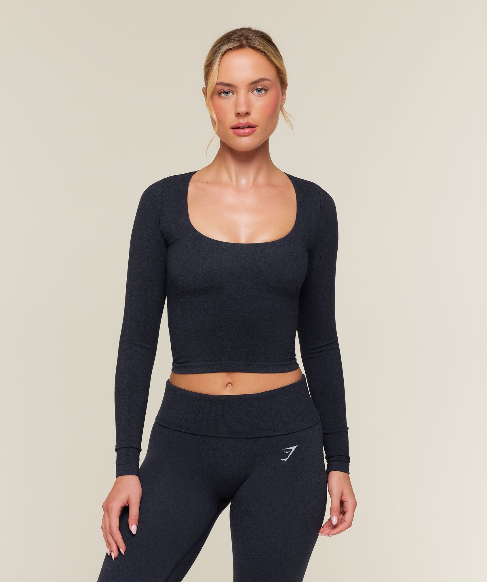 CottonMove™ Midi Long Sleeve Top