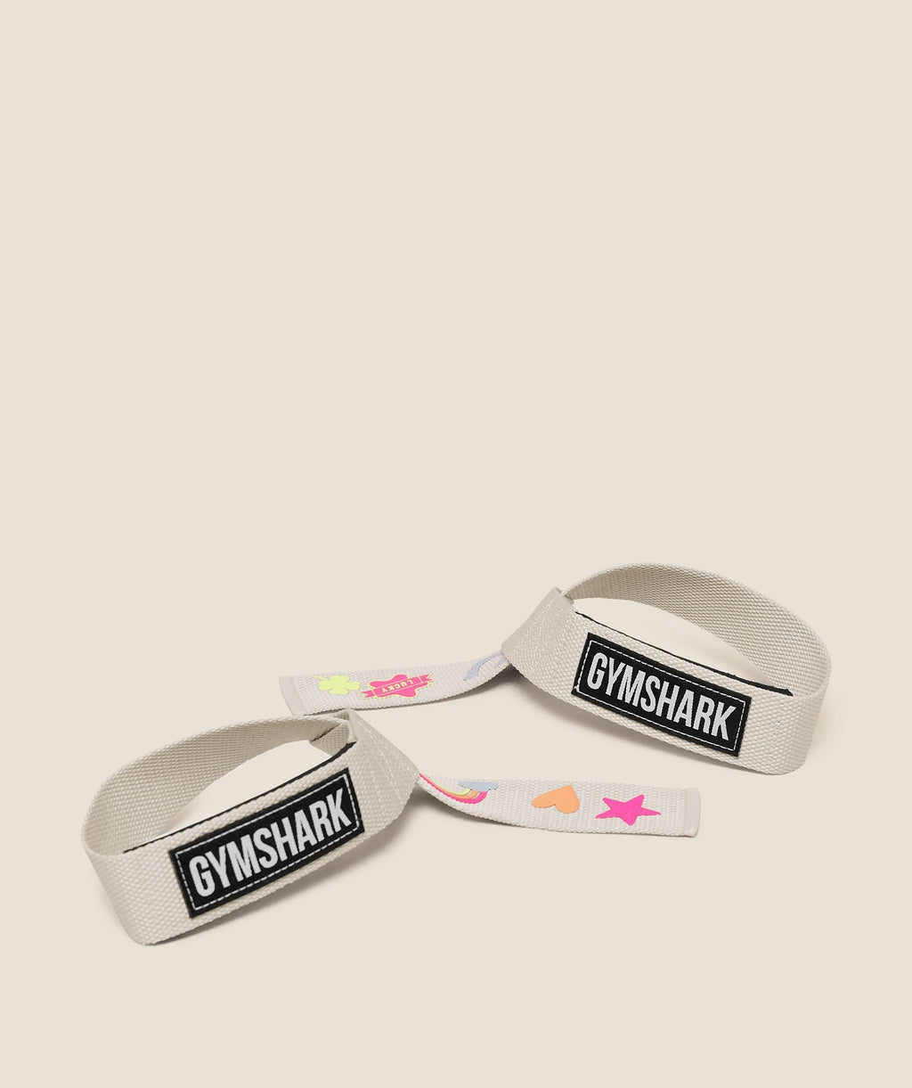 Lucky Graphic Silicone Lifting Straps