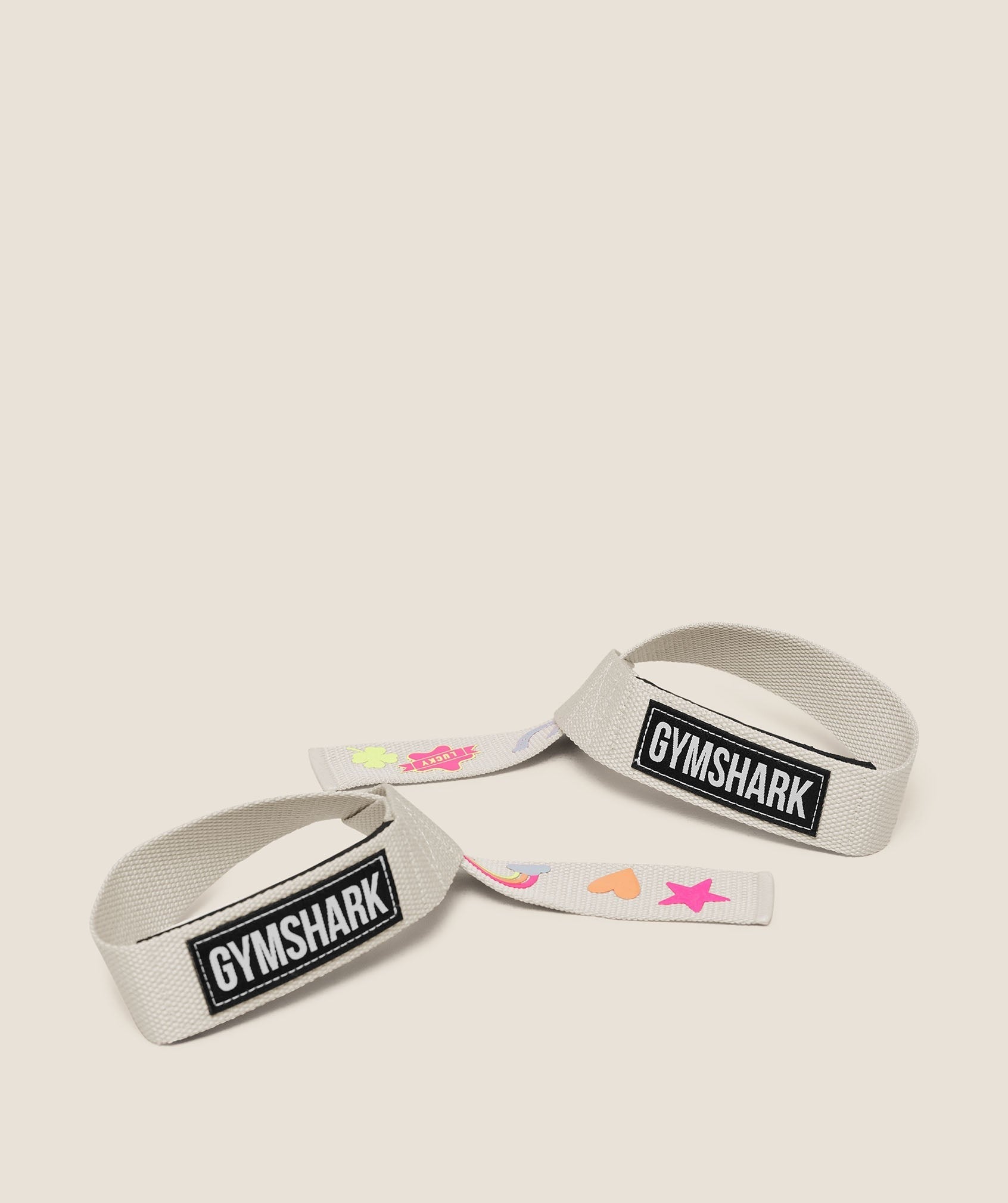 Lucky Graphic Silicone Lifting Straps