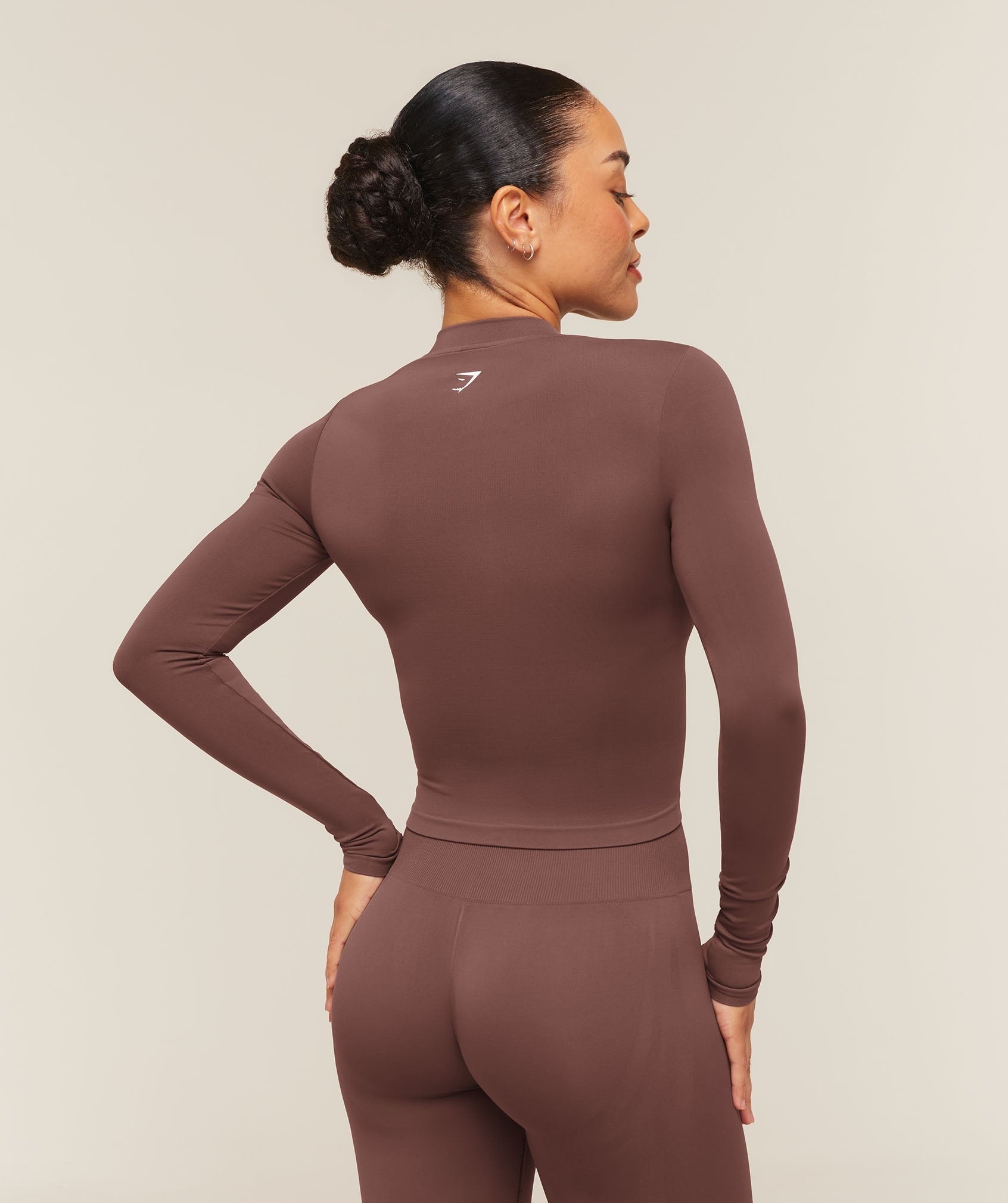 Everyday Seamless Zip Tracktop