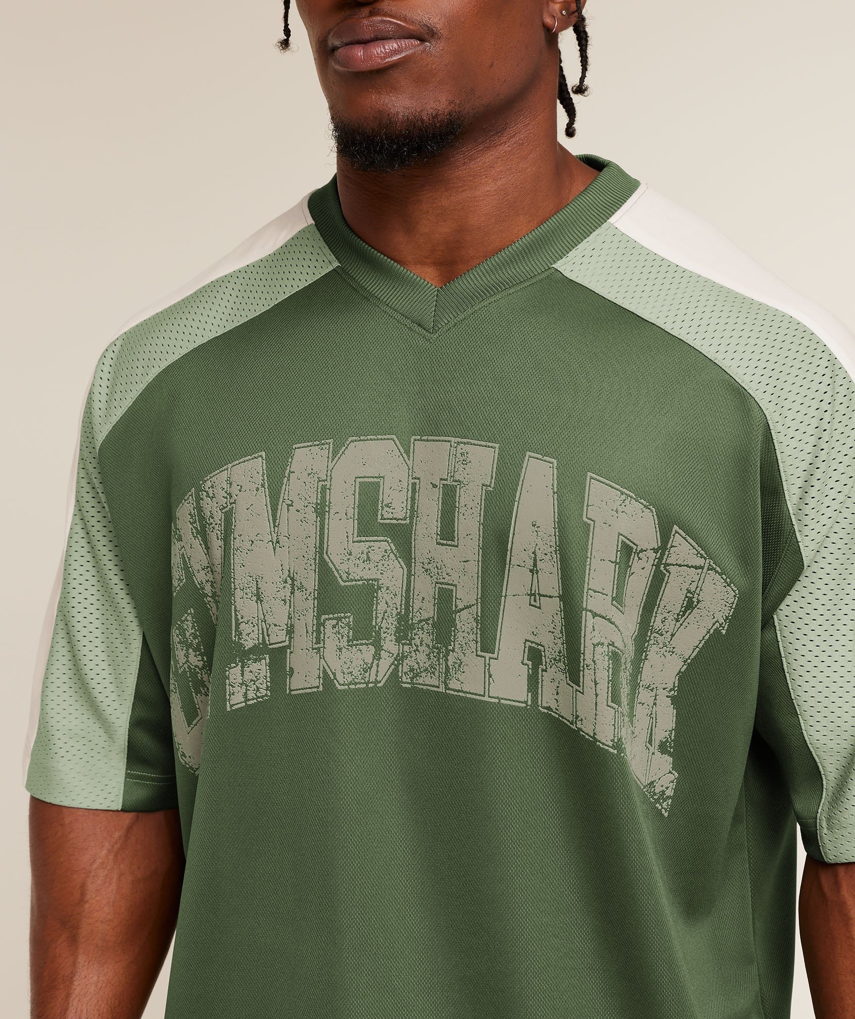 Collective Mesh Wordmark Jersey