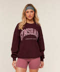 Collegiate Graphic Crew Neck Pullover