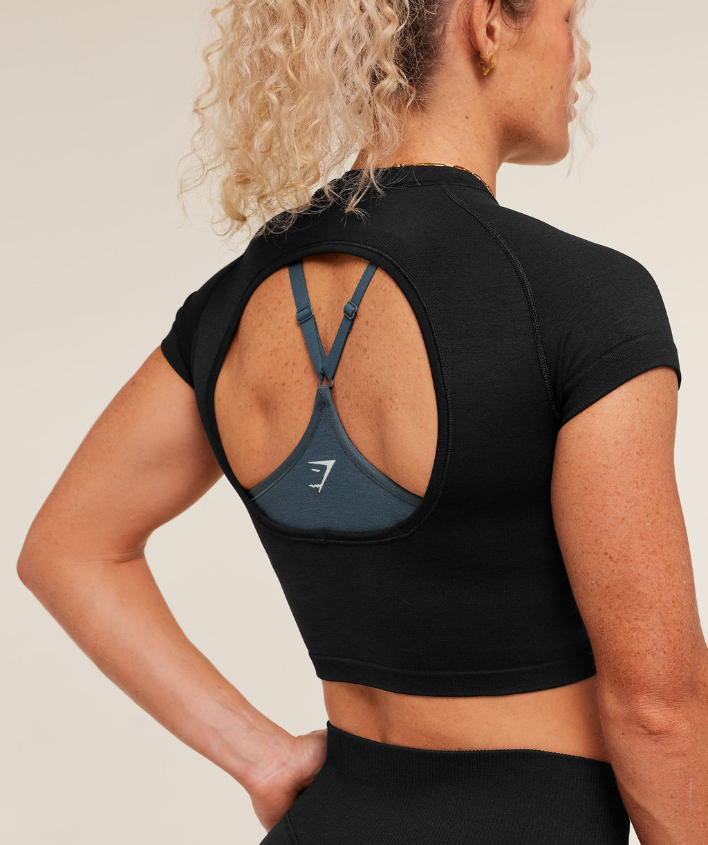 Interval Seamless Short Sleeve Crop Top