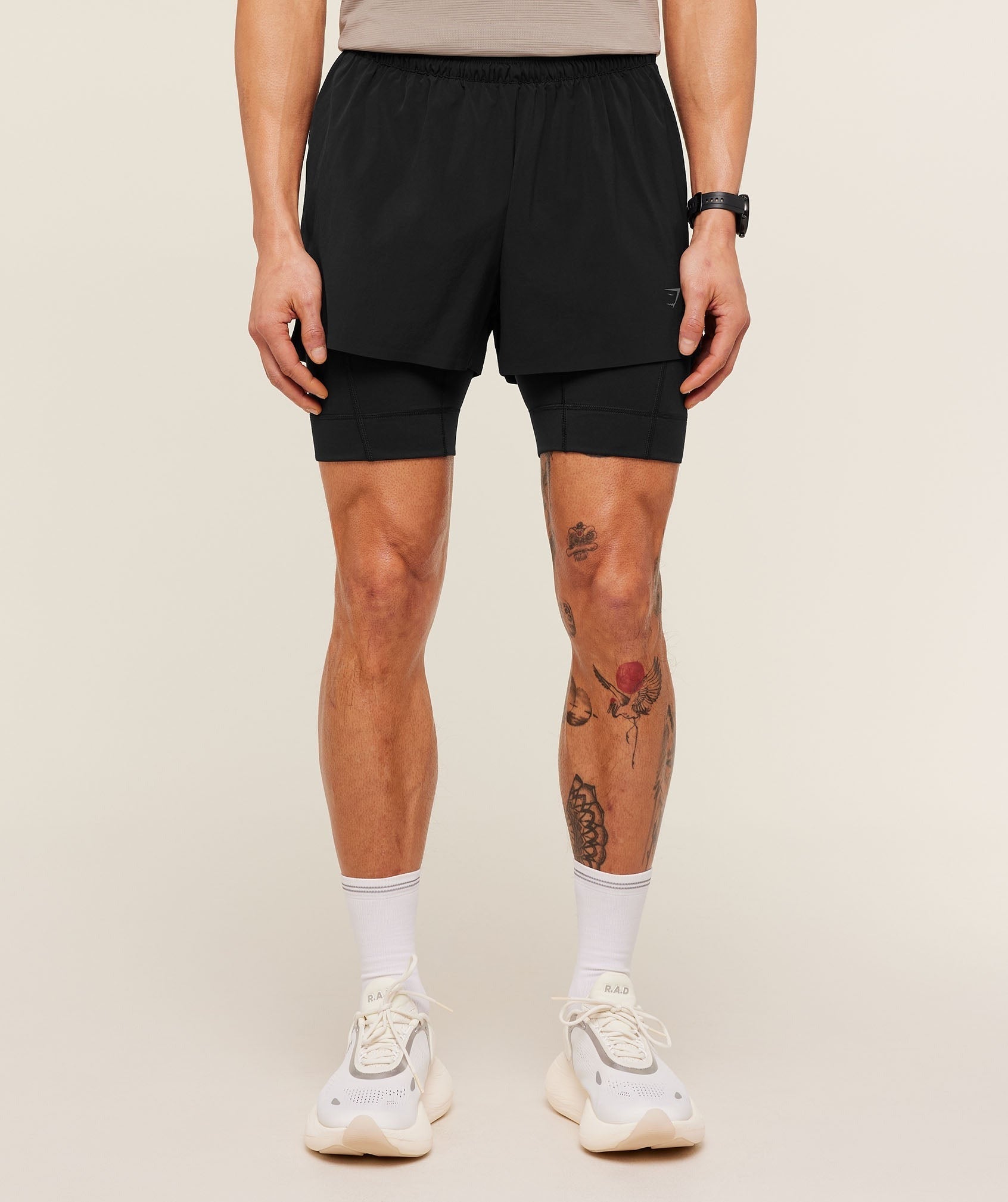 Running Elite 2 in 1 5" Shorts