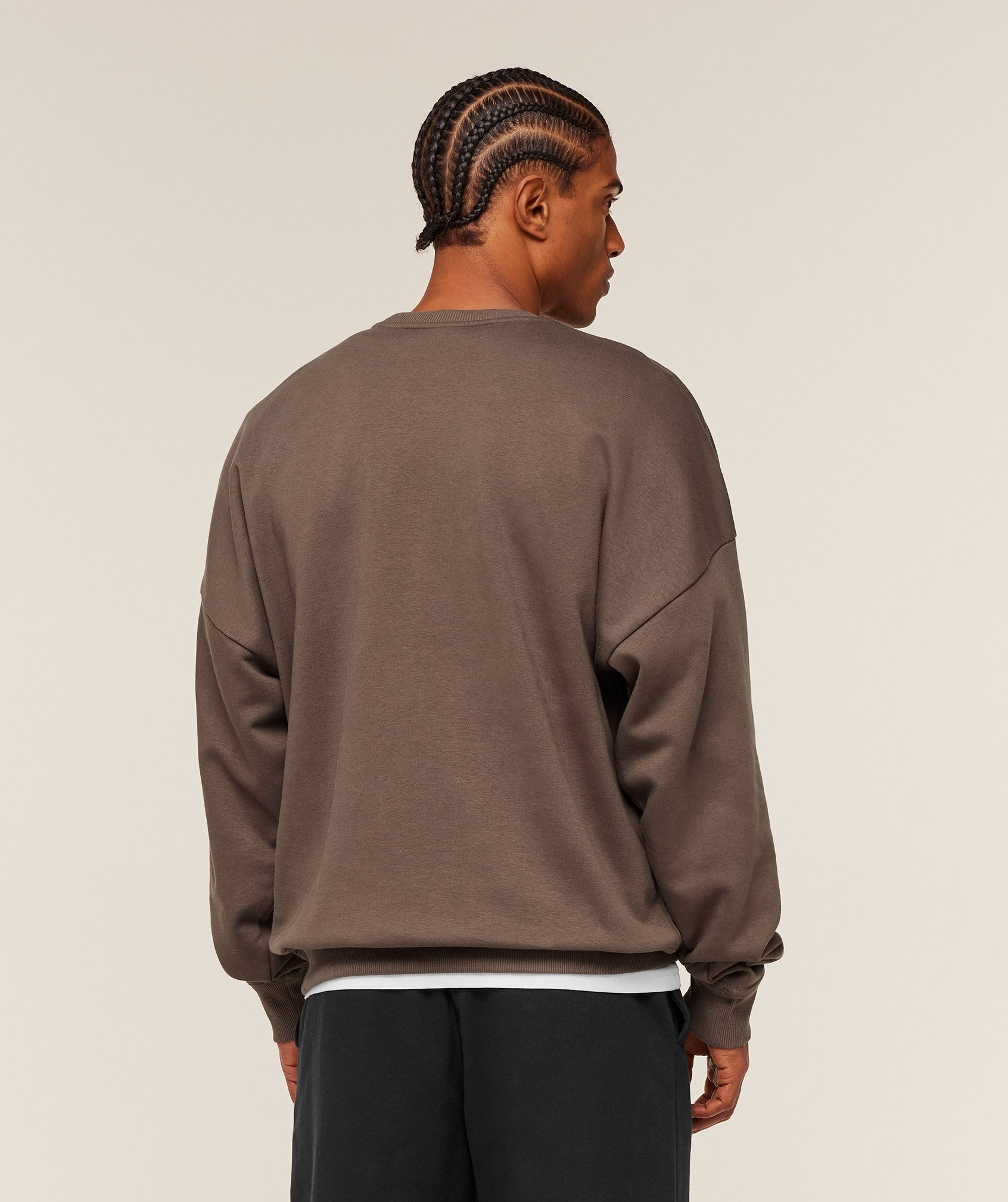 Oversized Crest Crew