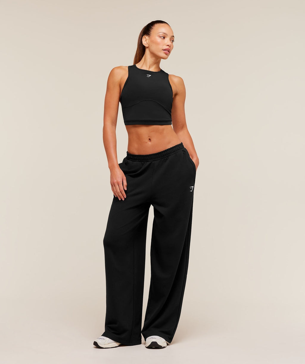 Lifting Dipped Waistband Pants