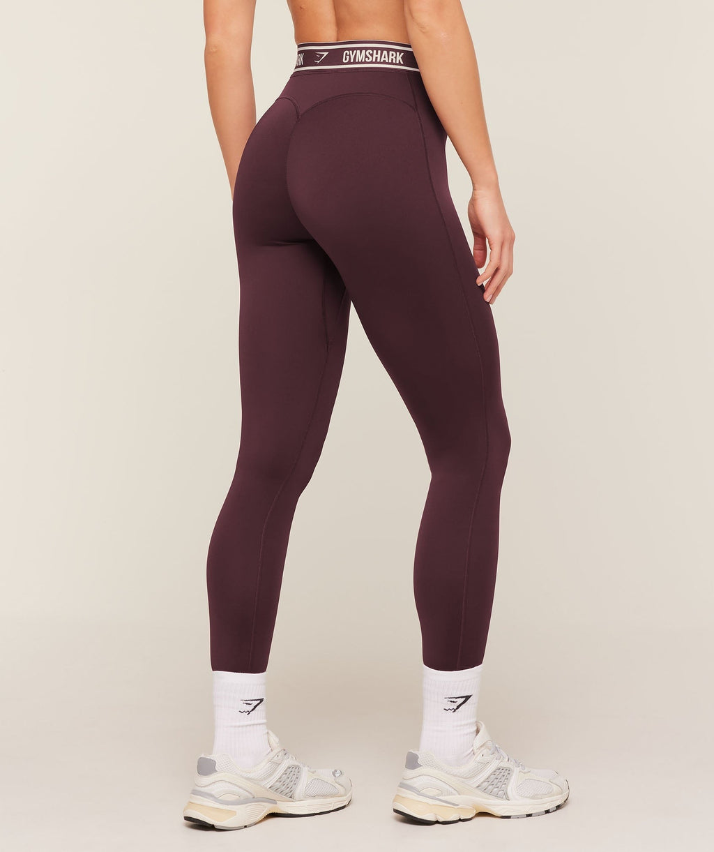 Waistband Logo Leggings