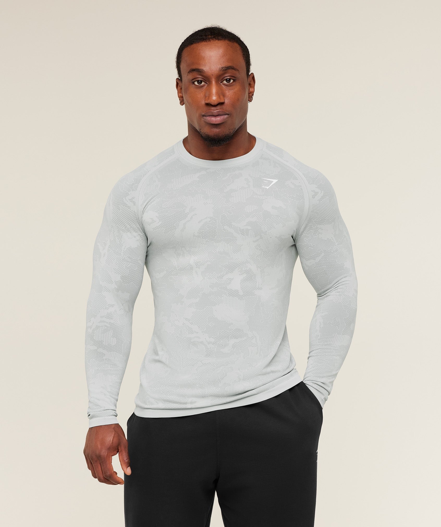 Geo Seamless Long Sleeve T-Shirt