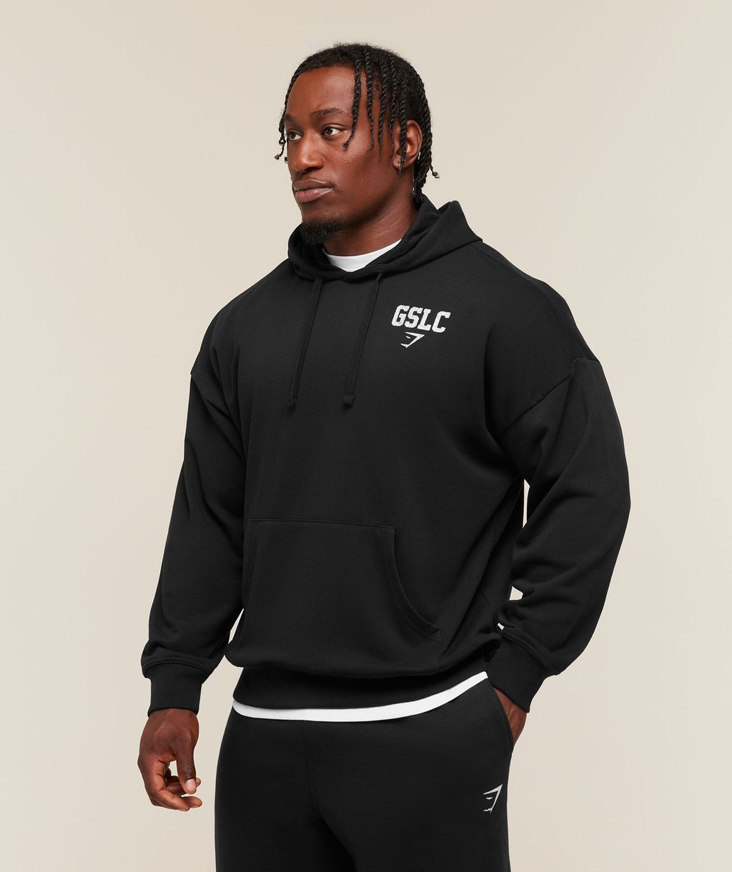 Faded Collegiate Graphic Hoodie