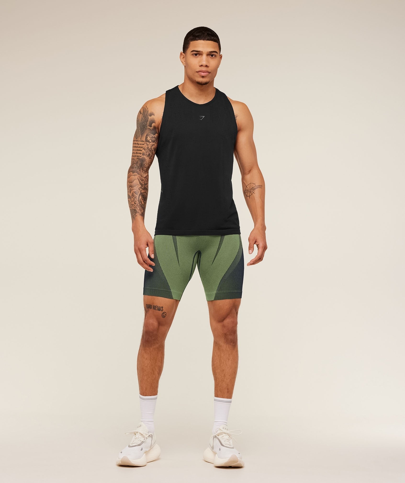 Seamless Running Half Tight