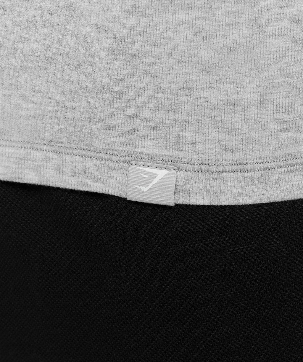 Cotton Seamless Long Sleeve T-Shirt