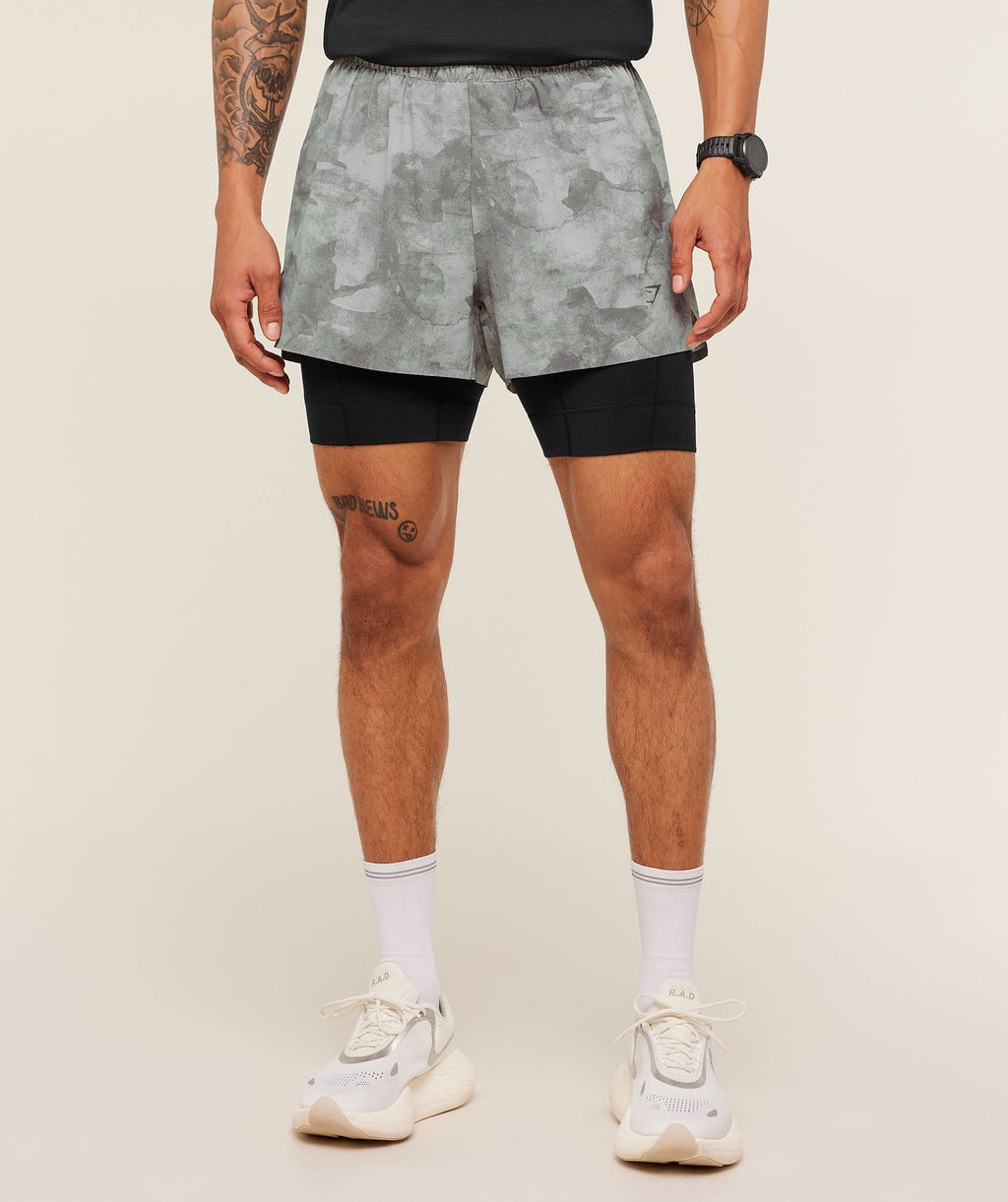 Running Elite 2 in 1 5" Shorts