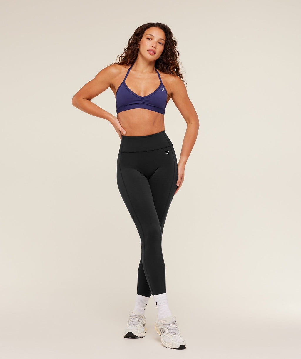 Minimal Halterneck Sports Bra
