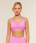 Ruched Sports Bra