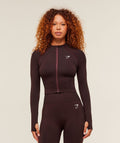 Vital Seamless Midi Zip 2.0 Pullover