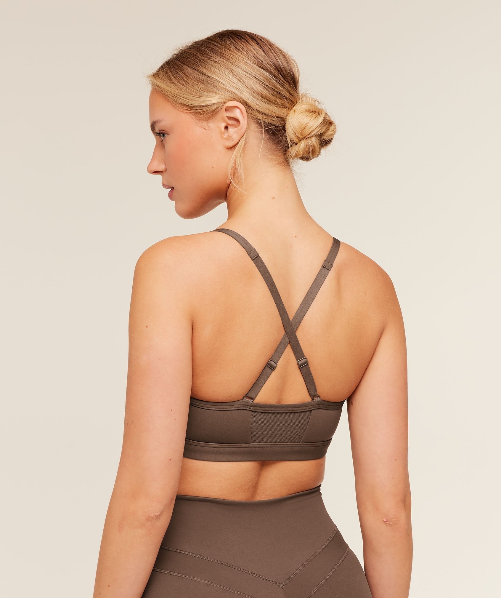 Ruched Sports Bra