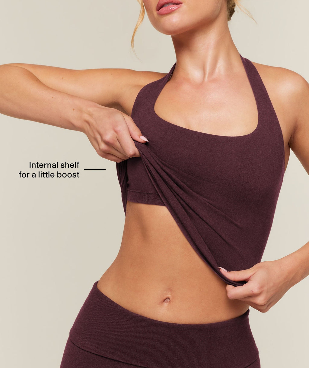 CottonMove™ Halterneck Top
