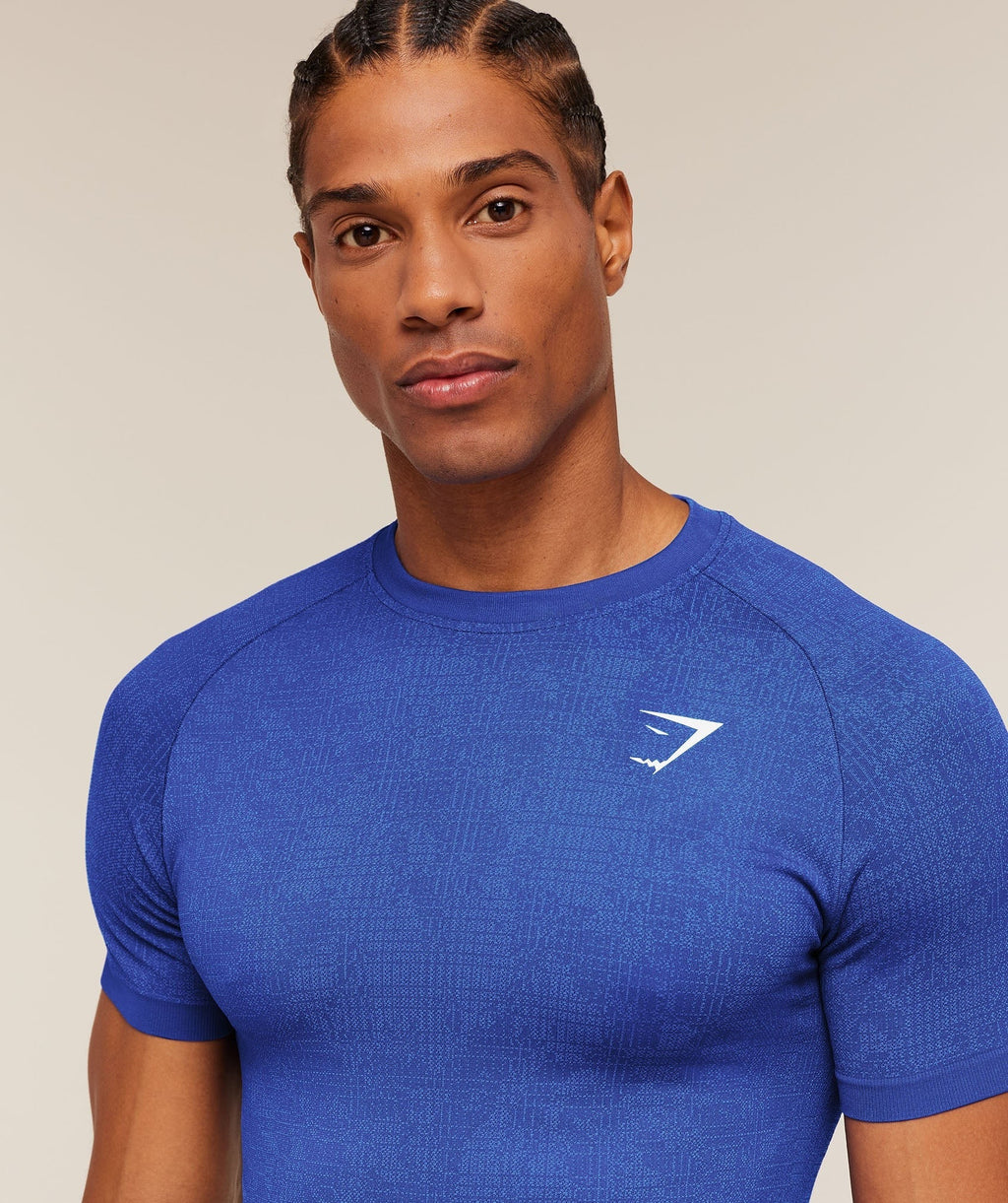 Geo Seamless Grid T-Shirt