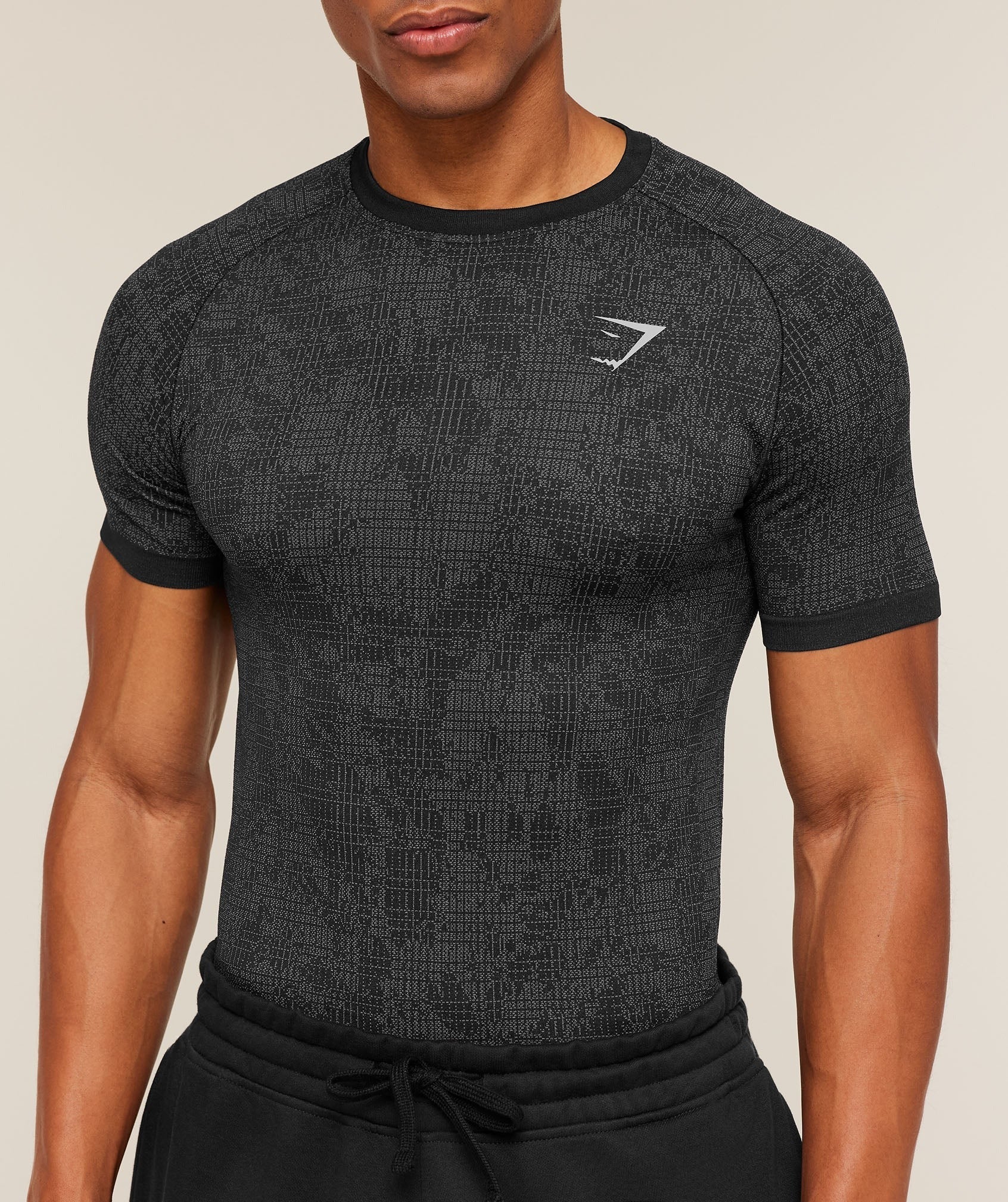 Geo Seamless Grid T-Shirt