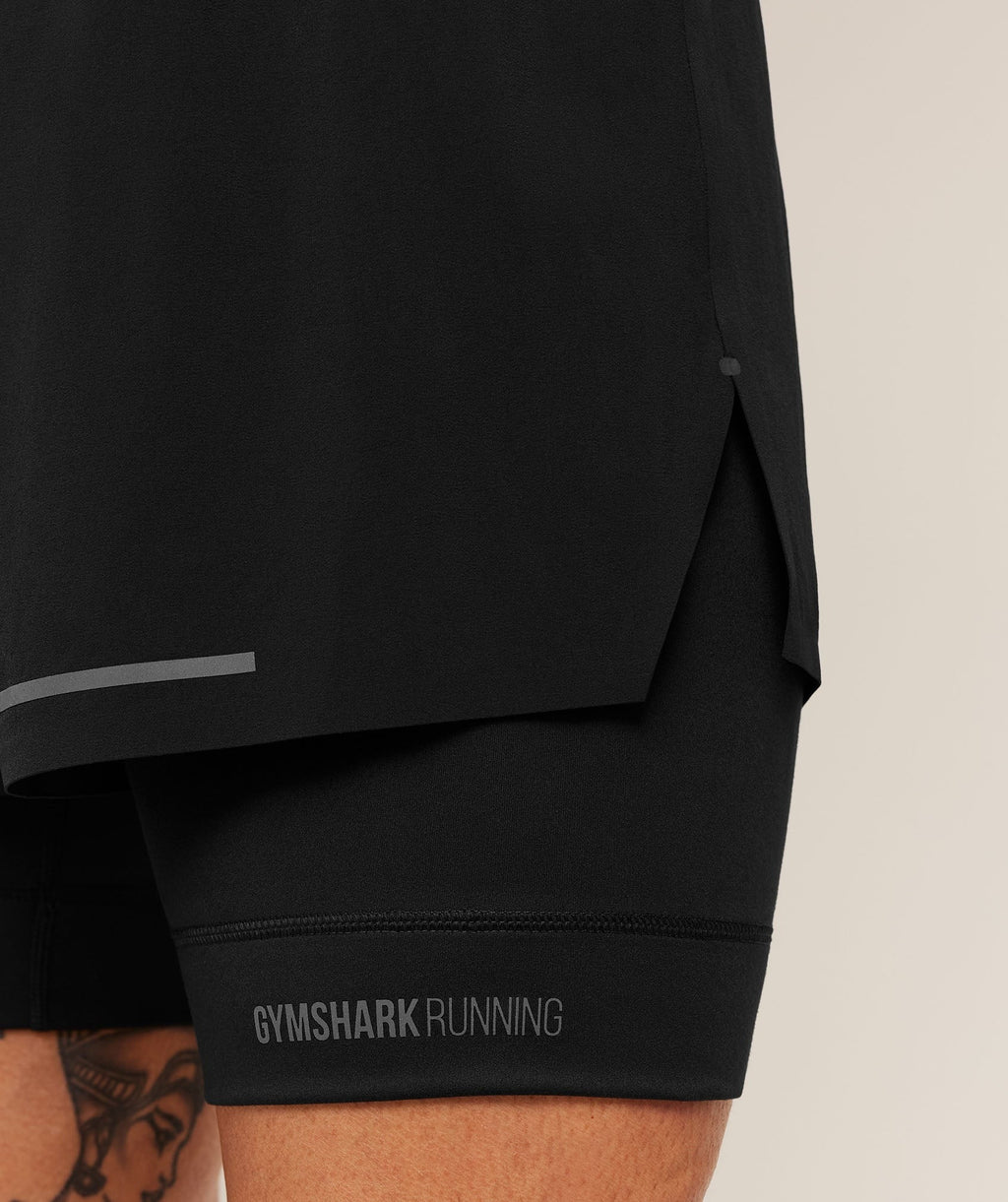 Running Elite 2 in 1 5" Shorts