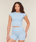 Poise Crew Neck Short Sleeve Top