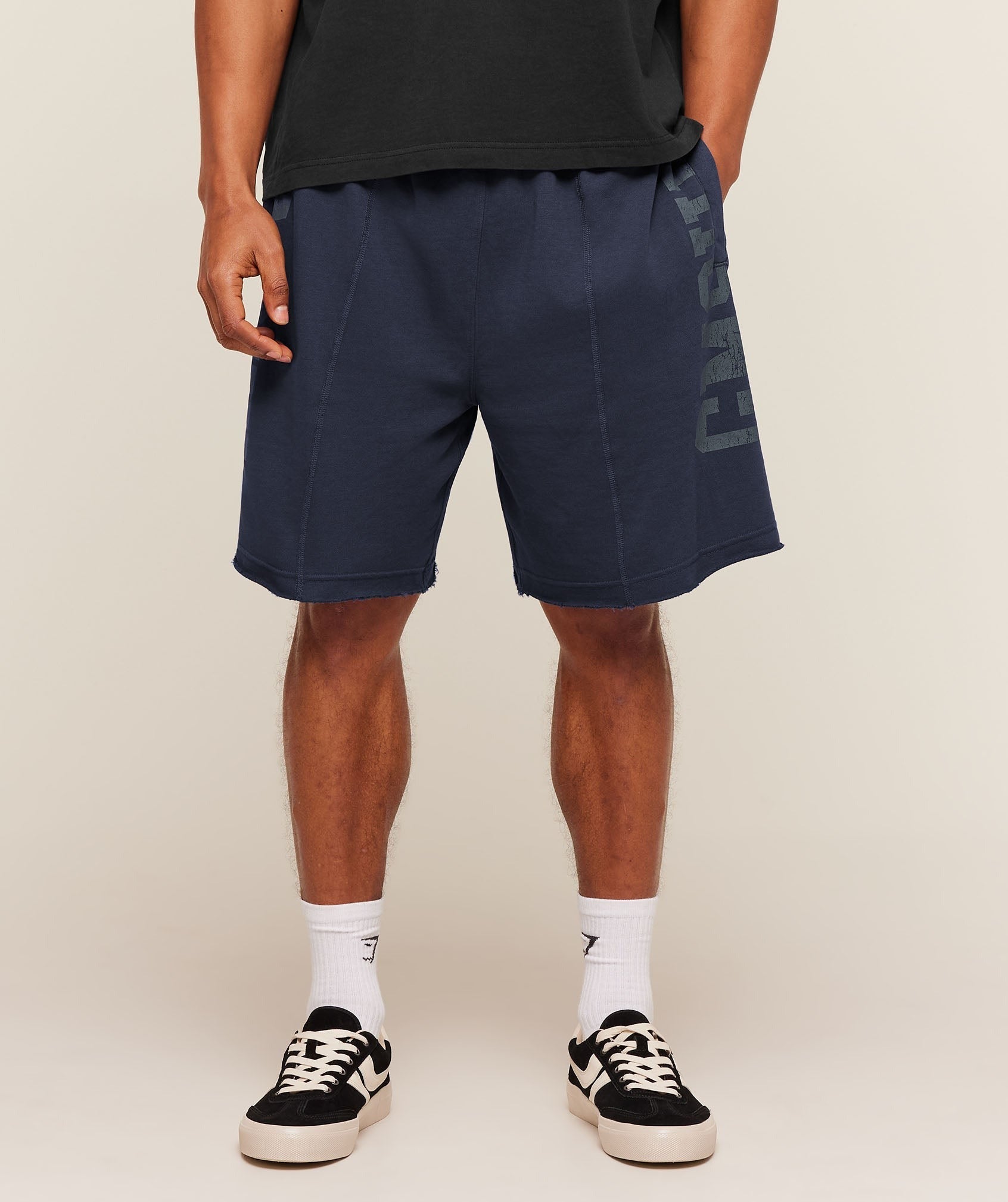 Accent Graphic Sweat Shorts