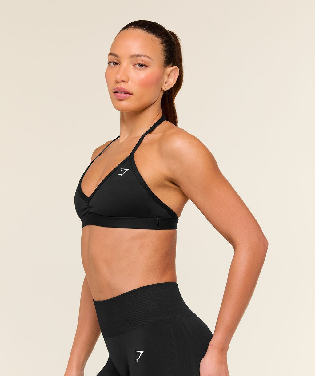 Minimal Halterneck Sports Bra