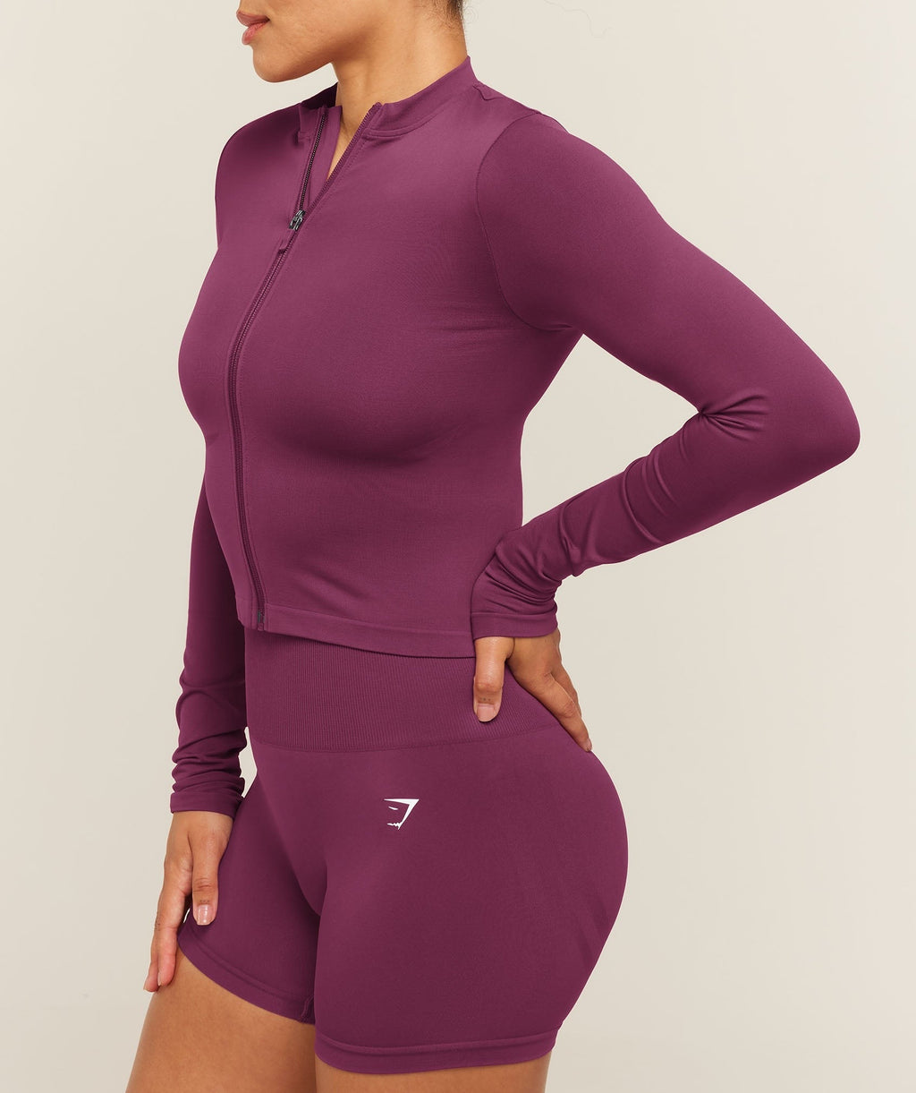 Everyday Seamless Zip Tracktop