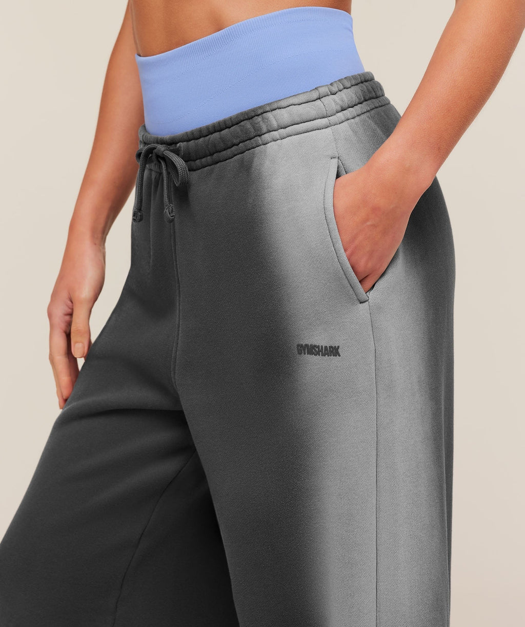 Pump Washed Straight Leg Joggers